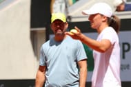 Iga Swiatek and her coach at the Roland Garros 2025 - (Source: Getty)