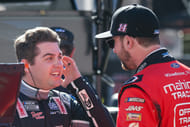 NASCAR Cup Series drivers Noah Gragson and Chase Briscoe before the Food City 500. Source: Imagn