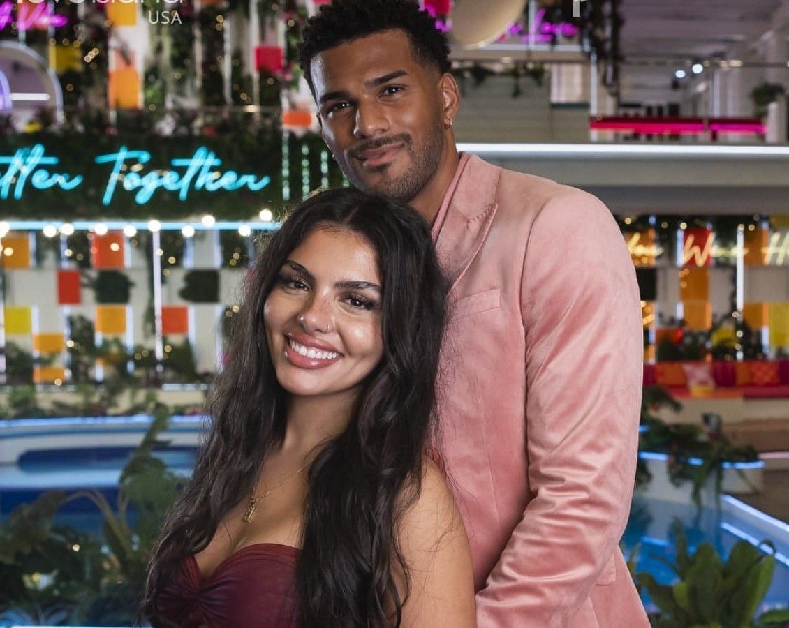 Jeremaih and Huda (Image via Instagram/@loveislandusa)