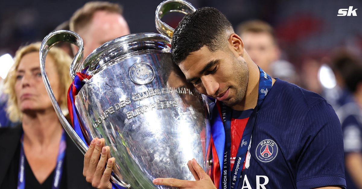 “He deserves it more than anyone else” - Achraf Hakimi salutes ‘man who has changed everything at PSG’ after Champions League triumph