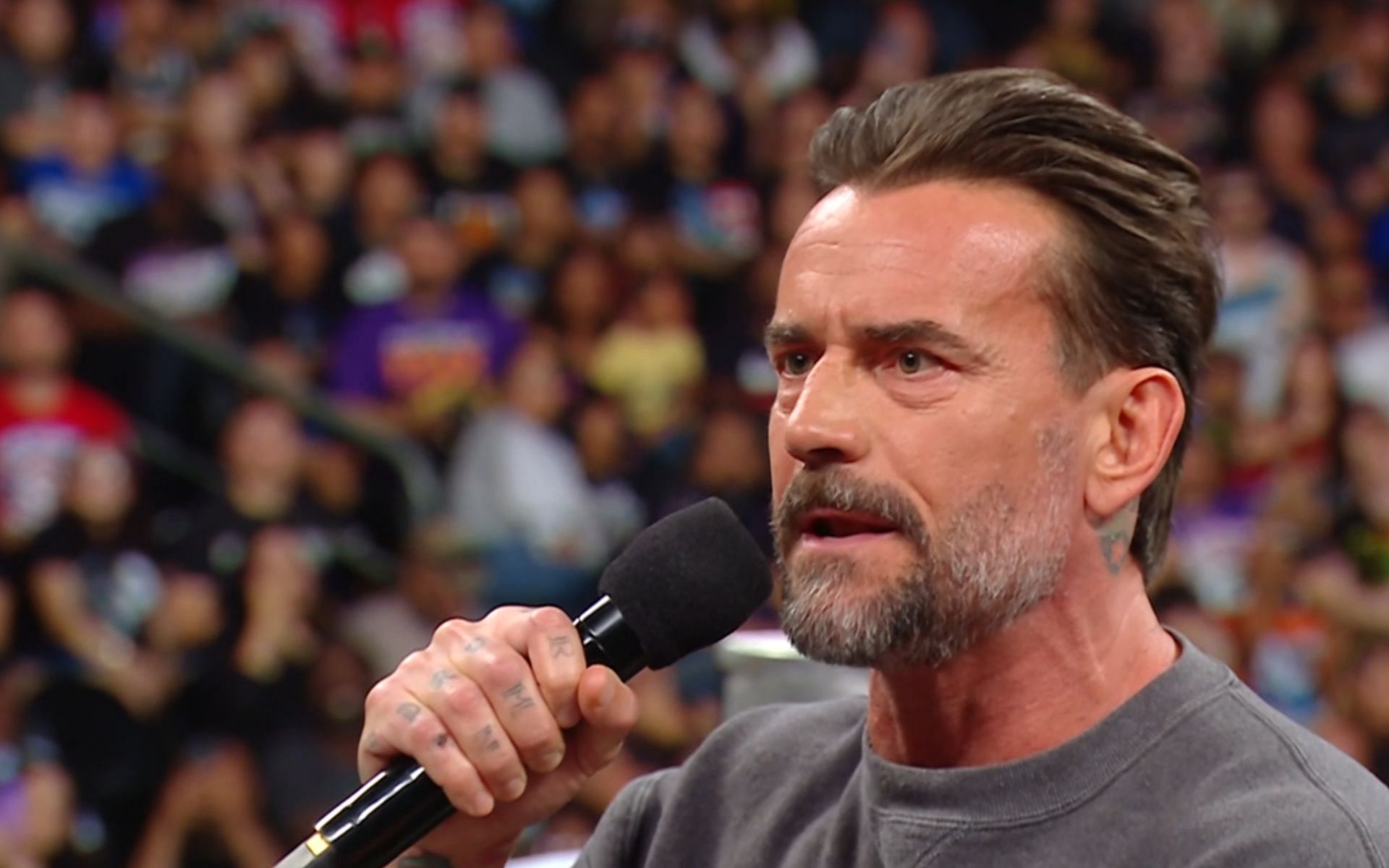 Punk made a statement (Picture Courtesy: WWE on Netflix)