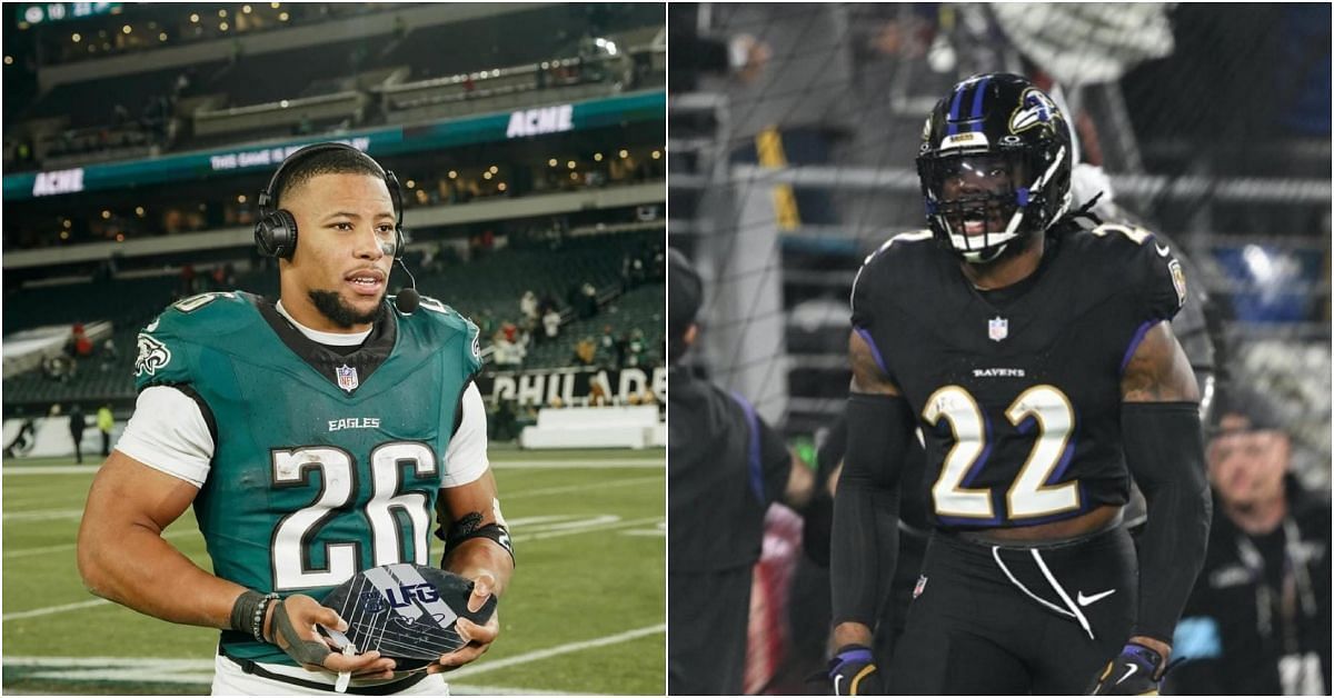 Derrick Henry and Saquon Barkley (Credits: Henry and Barkley IG)