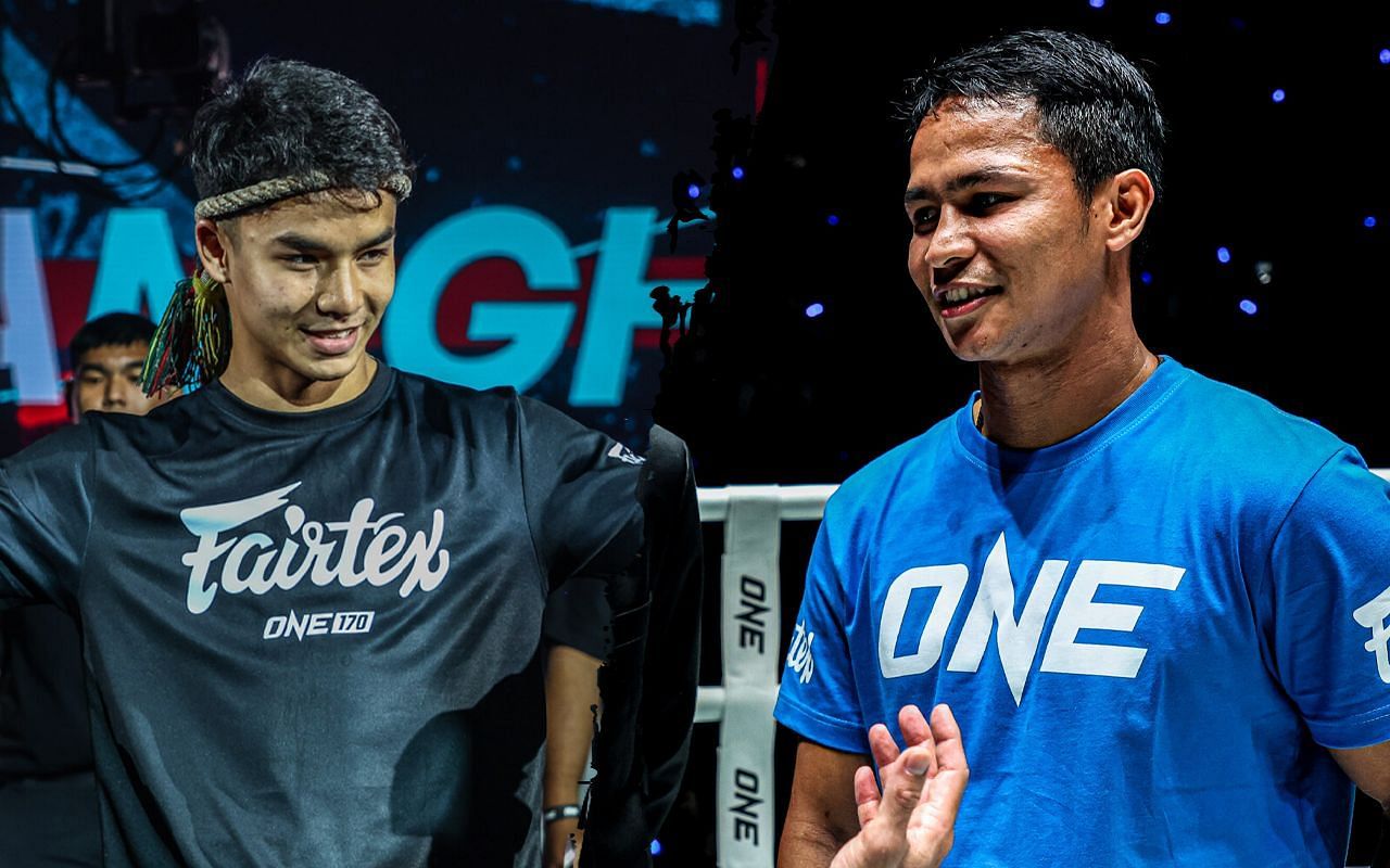 Johan Ghazali (left) and Superbon (right). [Photos from ONE Championship]