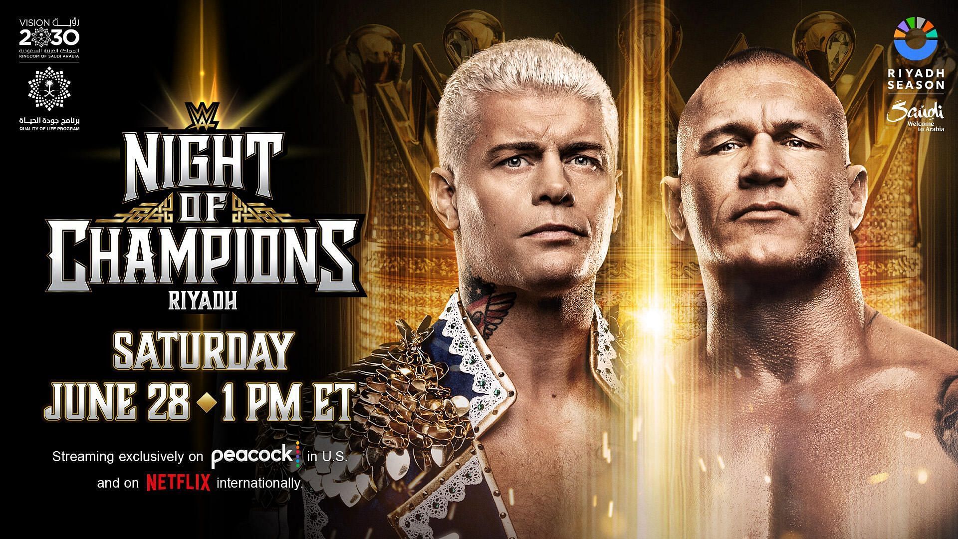 Cody Rhodes vs Randy Orton [Image Credits: wwe.com]