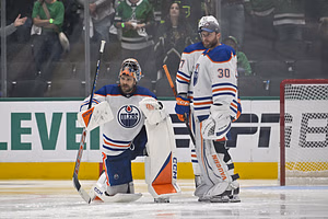 Former NHL goalie gets 100% real about Oilers' goaltending dilemma ahead of Game 6 Stanley Cup Final
