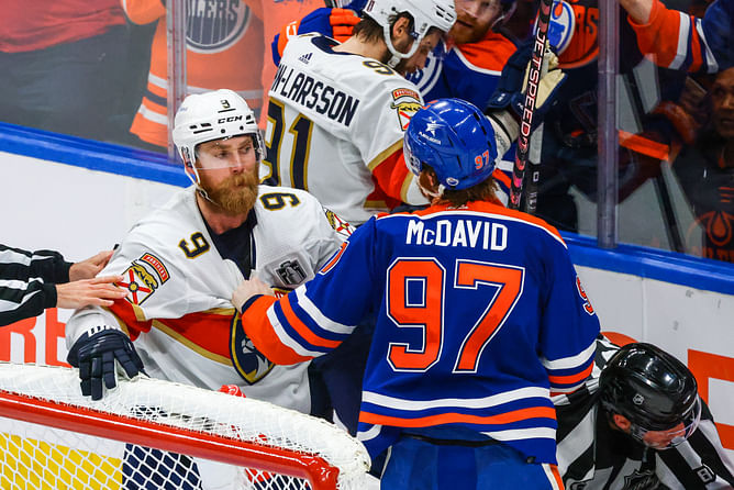 Connor McDavid makes his feelings known about 'pest' Sam Bennett ahead of crucial Stanley Cup Game 3
