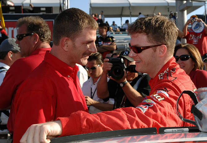 "Holy smokes": Dale Earnhardt Jr. fired up as half-brother Kerry Earnhardt prepares to end 16-year racing break