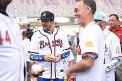 MLB’s Atlanta Braves congratulate Chase Elliott on stunning home victory