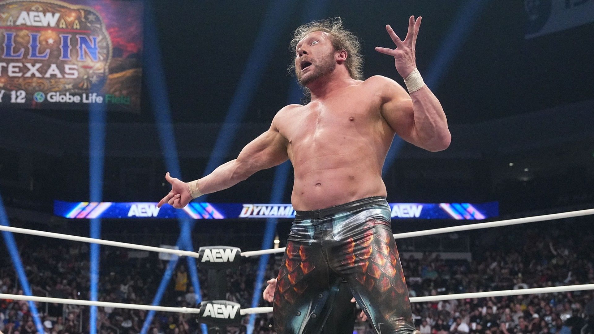 AEW International Champion Kenny Omega in action on Dynamite