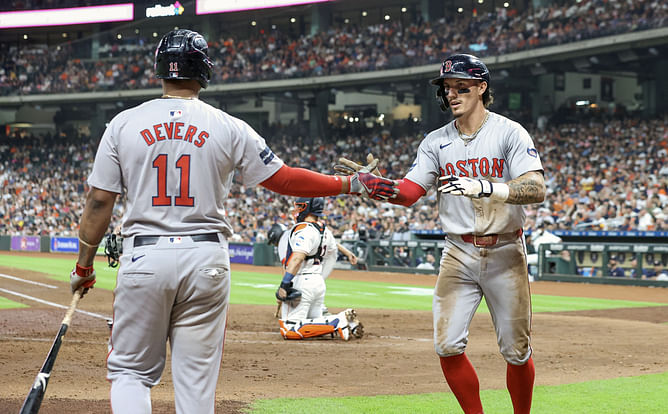 "It's just one guy" - Jarren Duran 'shocked' to see Rafael Devers leave Red Sox but opts to focus on the bigger picture