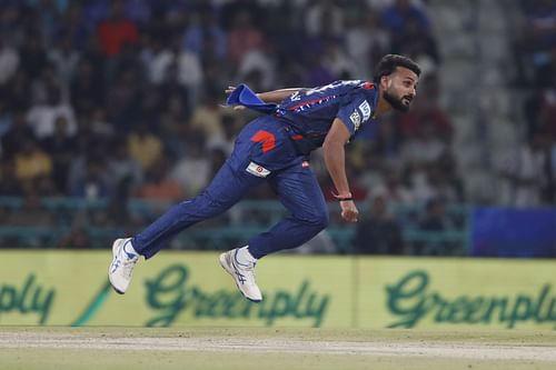 Akash Deep picked up three wickets at an economy rate of 12.05 in six innings in IPL 2025. [P/C: Getty]