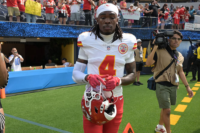 Rashee Rice shows up at Chiefs OTAs despite mounting legal issues