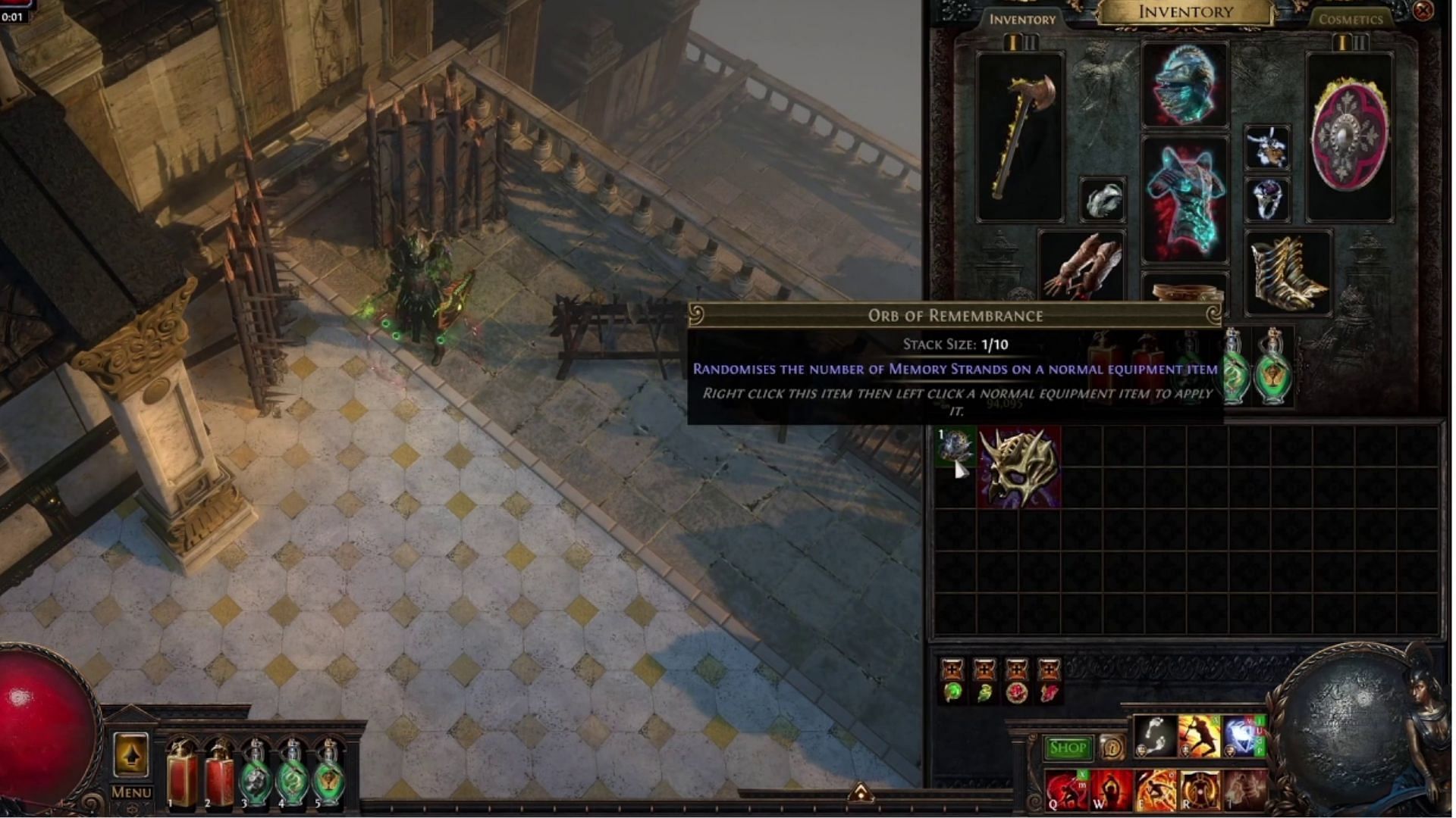 Orb of Remembrance (Image via Grinding Gear Games)