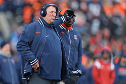 "On any given Saturday, anybody can get anybody" - Illinois coach Bret Bielema responds to Diego Pavia taking shots at Big Ten