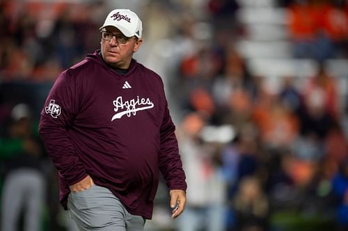 Texas A&M HC Mike Elko - Source: Imagn