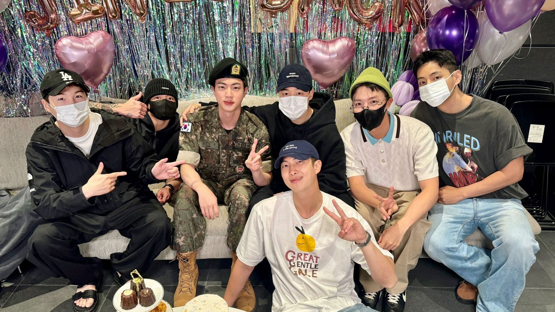 What BTS did in the military? (Image via X/@BTS_twt)