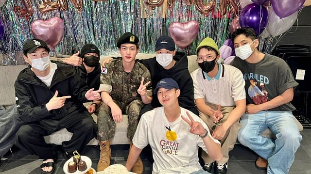 What BTS did in the military? (Image via X/@BTS_twt)