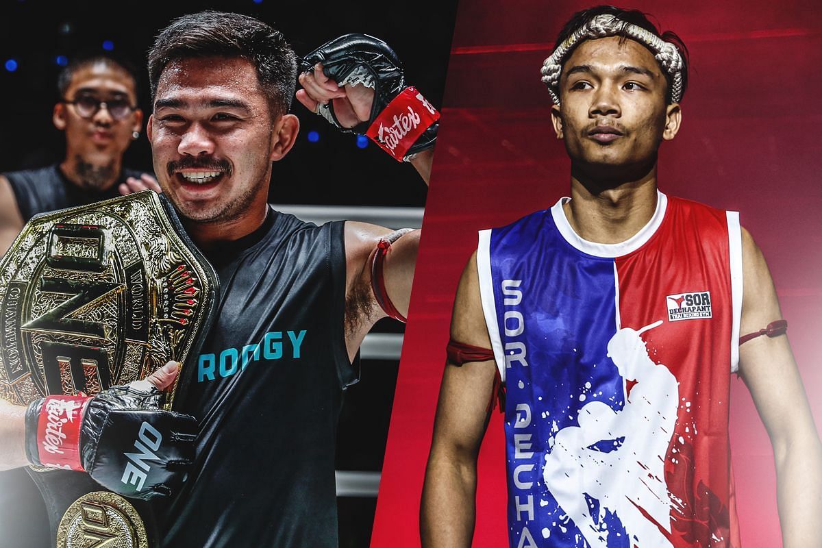 Prajanchai (left), Aliff (right) [Photo via ONE Championship]