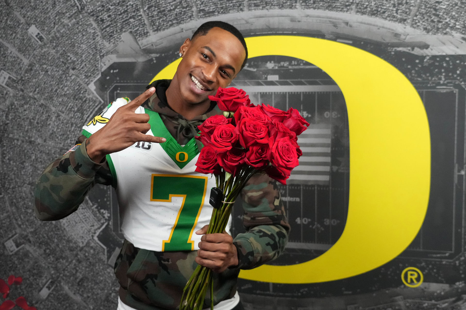 NCAA Football: Rose Bowl Media Day-Oregon - Source: Imagn