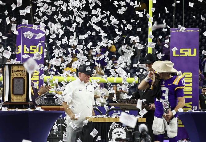 “Thankful for all you do”: LSU star Garrett Nussmeier posts nostalgic snap with dad on Father’s Day