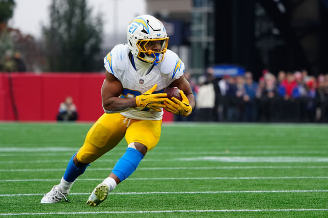 "They’ve got to see me twice a year" - Broncos' JK Dobbins sends warning to Jim Harbaugh and Chargers after joining AFC West rivals