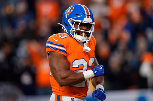 Denver Broncos RB Audric Estime - Source: Imagn