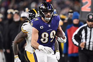 Mark Andrews trade rumors: Jets emerge as suitors after Ravens TE's playoff blunder