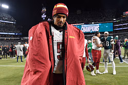 Jayden Daniels gets candid on Deebo Samuel with hilarious 80-yard touchdown vision