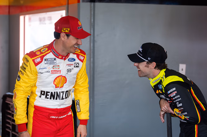 What Joey Logano said after Ryan Blaney’s Nashville win capped off all Team Penske cars for the 2025 playoffs