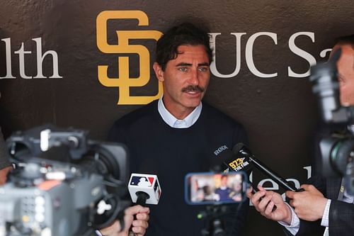 A.J. Preller speaks to the press - Source: Getty