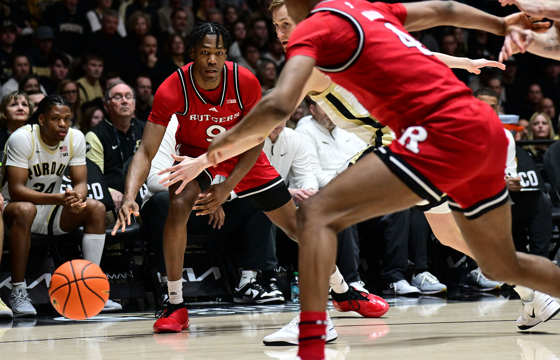 Dylan Grant will be one of the four returning players for Rutgers in the 2025-26 season (Image Source: IMAGN)