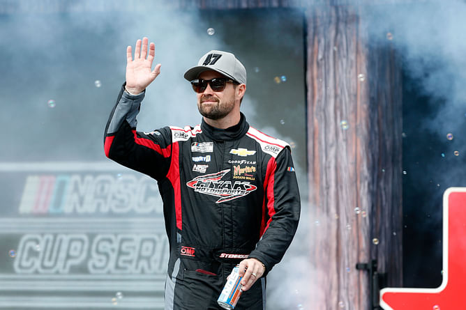 Ricky Stenhouse Jr. addresses ‘unfortunate’ spotter change ahead of crucial playoff push: “I’ve never worked with Clayton”