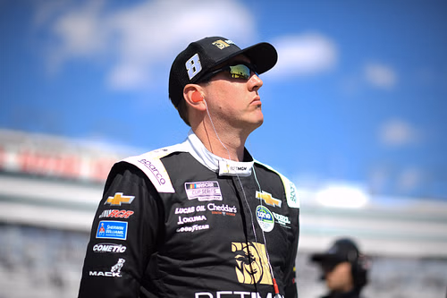 Kyle Busch during the 2025 Pennzoil 400 - Source: Imagn