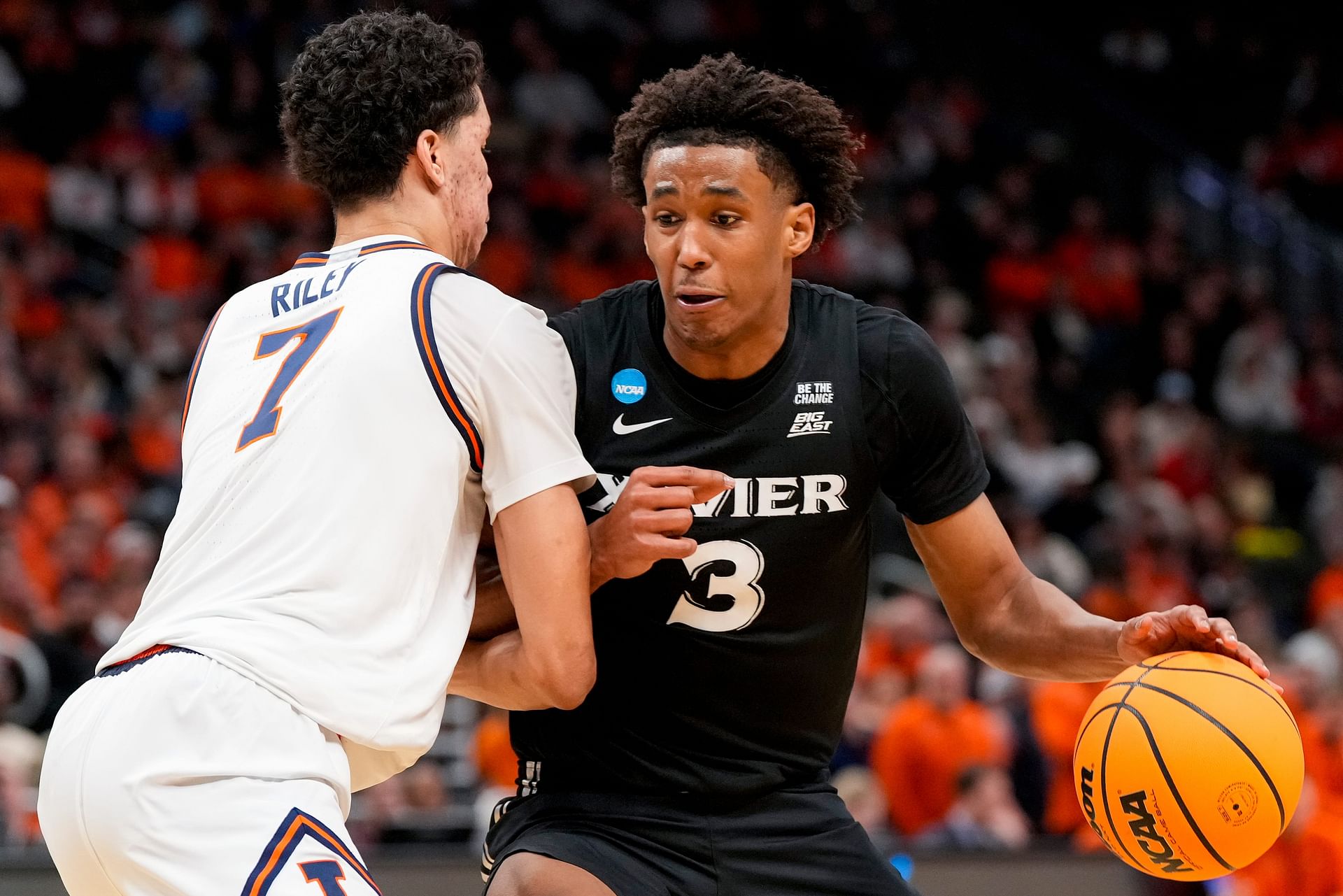 Xavier Musketeers guard Dailyn Swain (#3). Photo: Imagn