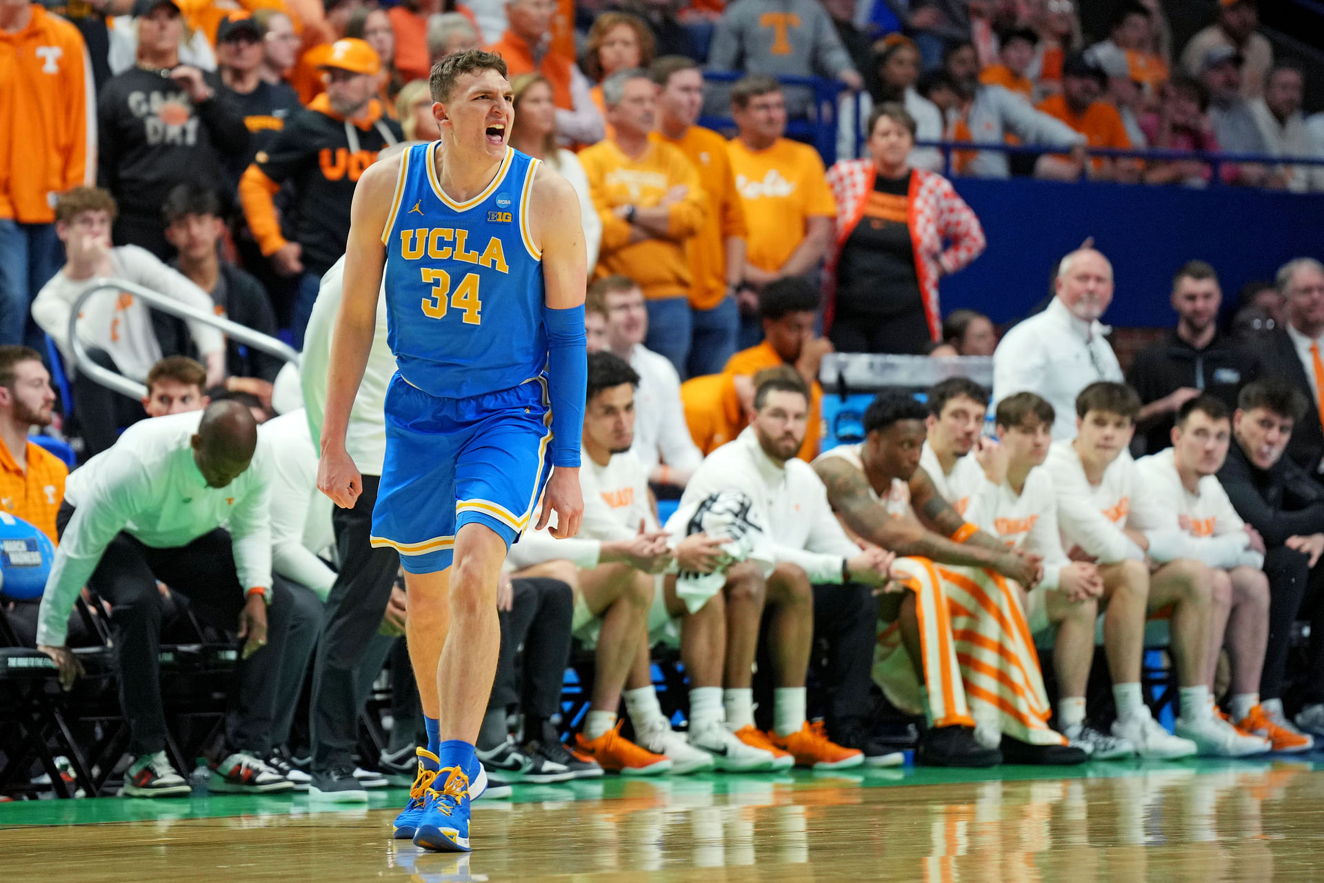 The Ucla Tyler Biludo is an important return in the Ucla team. (Credit Image: Imagn)
