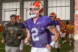 Pics: Dabo Swinney's Clemson QB Cade Klubnik hosts massive football camp for young talents ahead of 2025 season