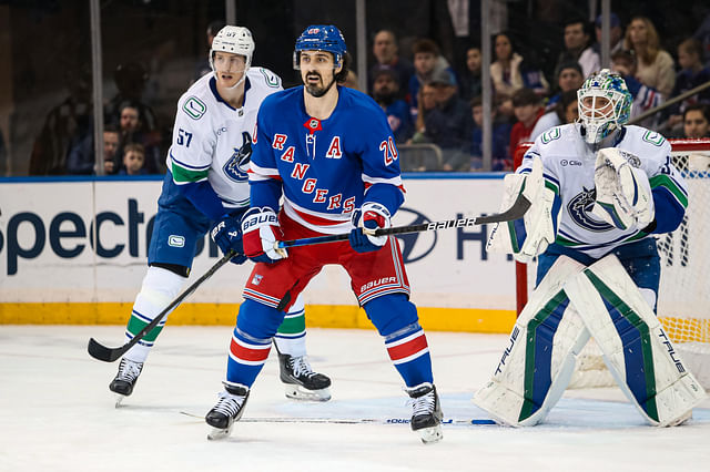 NHL: Vancouver Canucks at New York Rangers - Source: Imagn