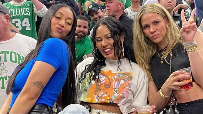 "What a time" - Steph Curry's sister Sydel Curry posts throwback snap with Ayesha Curry and Callie Curry from 2022 NBA Finals