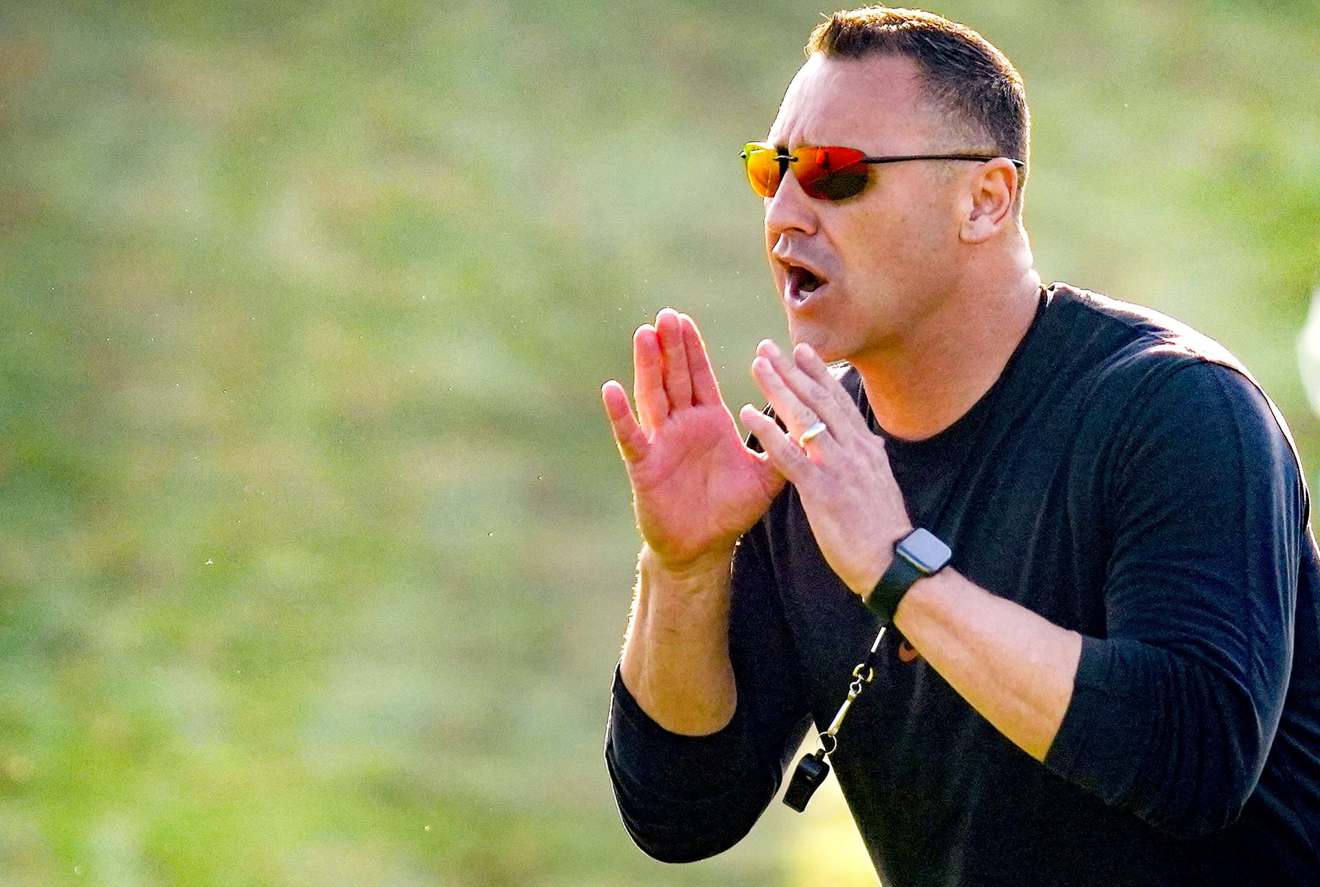 Texas Longhorns HC Steve Sarkisian - Source: Imagn