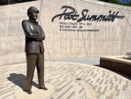 The Pat Summitt statue in Tennessee. (Credits: IMAGN)
