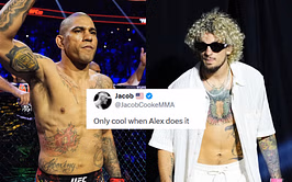"Cringiest sh*t I've ever seen" - Fans react as Sean O'Malley does the 'Chama dance' with Alex Pereira's coach