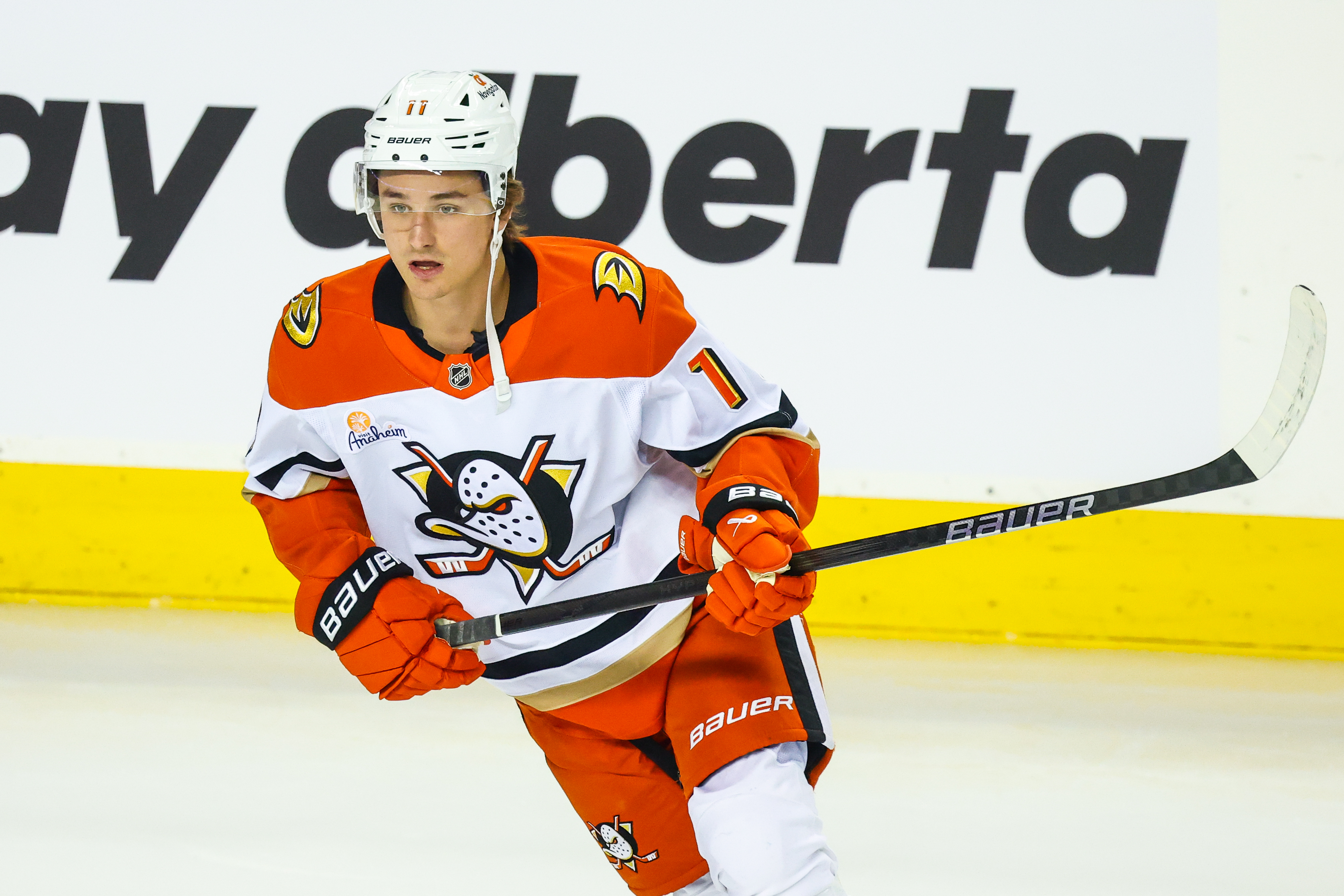 The Anaheim Ducks must decide what to do about Trevor Zegras this summer - Source: Imagn