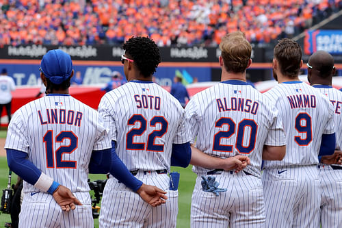 Francisco Lindor, Juan Soto, Pete Alonso, and Brandon Nimmo - Source: Imagn