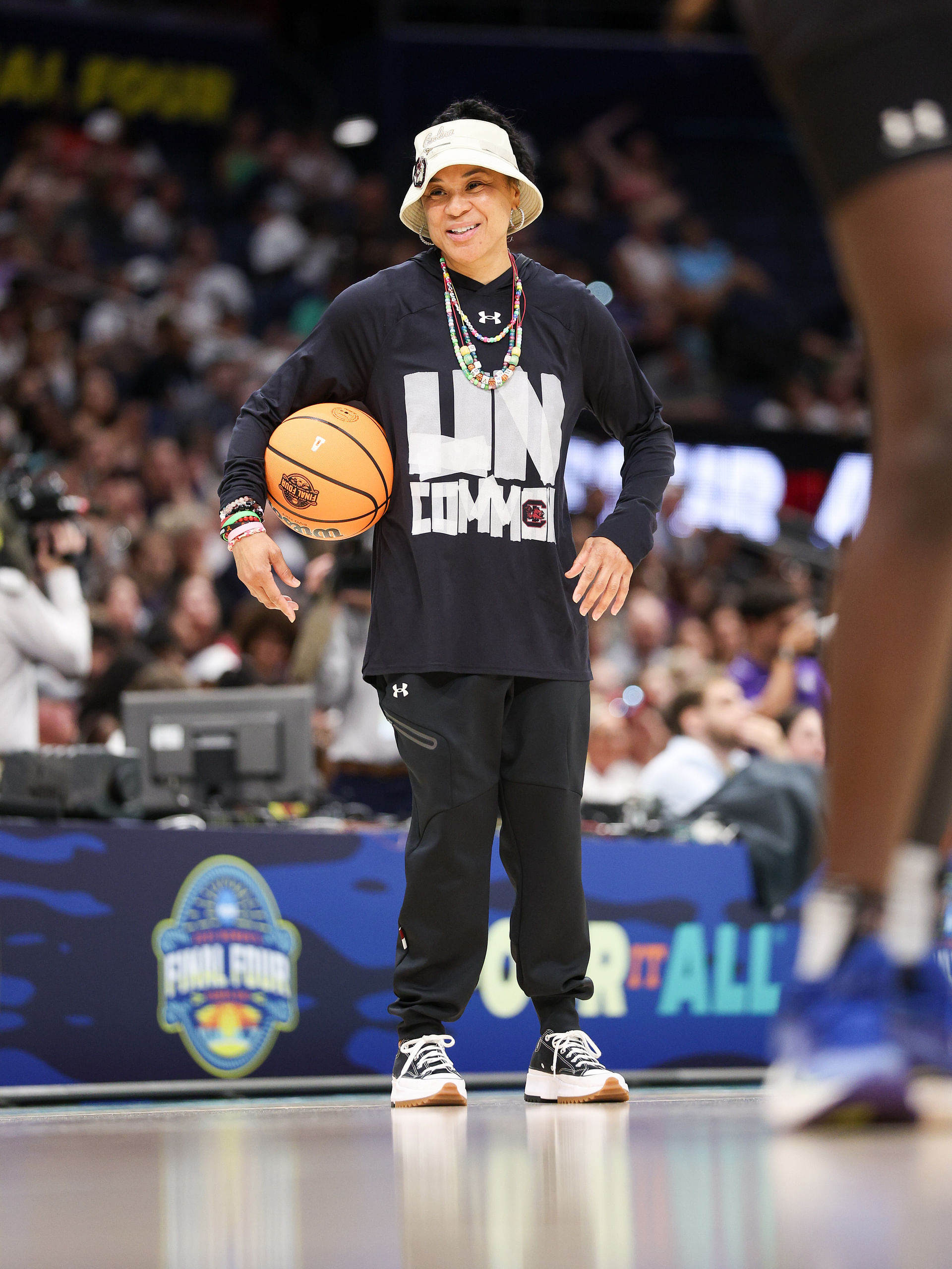 NCAA Womens Basketball: Final Four National Championship Practice-South Carolina - Source: Imagn