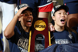 UConn’s KK Arnold posts wholesome collage with dad to send father’s day wishes