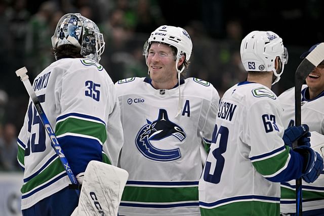 NHL: Vancouver Canucks at Dallas Stars - Source: Imagn