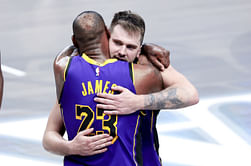 "He shows up 10 hours before the game": Luka Doncic leaves LeBron James in laughter as he spills on Lakers star's 'wow' factor