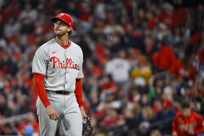 Phillies all-star Aaron Nola shares concerning update on return from rib injury