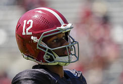 VIDEO: Alabama star Keelon Russell left in tears during twin sister’s memorial service following tragic death