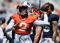 "I don't think you want Deuce Knight to be your starting quarterback": CFB analyst gives the edge to Jackson Arnold as Auburn QB1